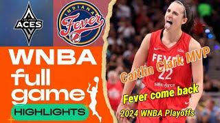 Fever vs Aces  FULL GAME Highlights Sep2024  Womens Basketball  WNBA TODAY Preview