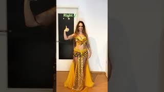 How to do Hip Accents - Right vs. Wrong - Belly Dance Tutorial #shorts #trending #bellydance