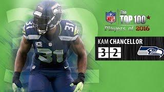 #32 Kam Chancellor S Seahawks  Top 100 NFL Players of 2016