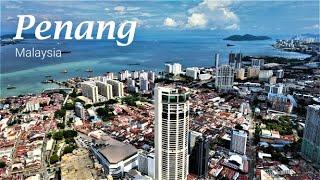 Penang Malaysia From Above In Ultra HD 4K  Mavic Air 2