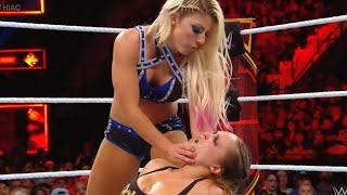 Ronda Rousey FULL MATCH vs Alexa Bliss Women’s Title Raw Match Hell in #wwe #wrestling #wrestlemania