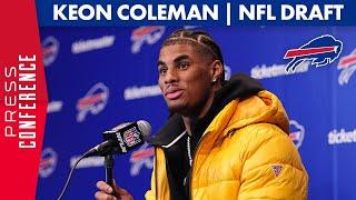 Keon Coleman Excited To Play With Josh Allen  Buffalo Bills  2024 NFL Draft