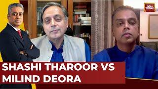 Union Budget 2024-25 Budget Roadmap For The Future? Shashi Tharoor Vs Milind Deora  Full Debate