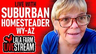 Lets get to know Suburban Homesteader WY-AZ LIVE