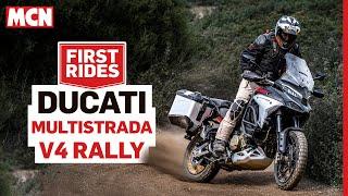 Ducati Multistrada V4 Rally The new king of the adventure bike class  MCN review