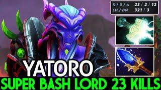 YATORO Faceless Void Super Bash Lord 23 Kills Carry Game Dota 2