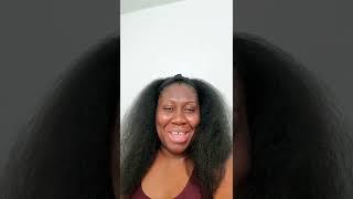 Blow Out On My Kinky Curly Natural Hair  Transformation #shorts #naturalhair #blowout