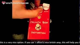 MI Effects Crunch Box Distortion Demo