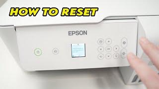 How to Reset Epson EcoTank ET-2800 Printer