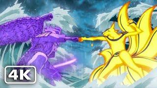 Naruto VS Sasuke  Final Battle  FULL FIGHT English Dub  ULTRA HD  4K 