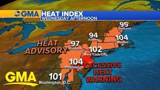 Record breaking temperatures on the way as extreme heat hits both coasts l GMA