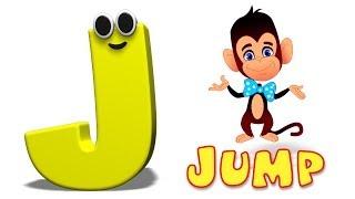 Phonics Letter- J song  Alphabet Songs For Toddlers  ABC Rhymes For Children by Kids Tv