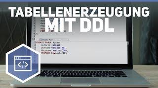 SQL Tabellenerzeugung mit DDL - SQL 2