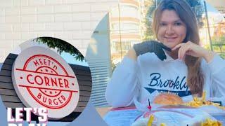 Vlog. Кафе и рестораны Алании. Corner Burger. Куда пойти в Аланье? Развлечения в Турции.