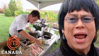 Cooking for 18 Farmers in the Semifinals  MasterChef Canada  MasterChef World