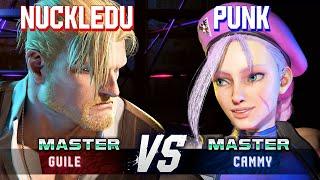 SF6 ▰ NUCKLEDU Guile vs PUNK Cammy ▰ High Level Gameplay