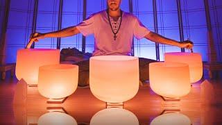 THE MOST COMFORTING SLEEP MUSIC- Singing Bowl Music  We Are All Interconnected  Sound Bath