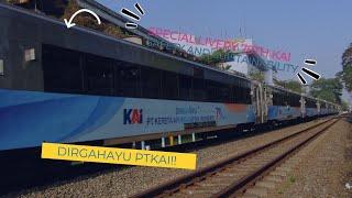 Mengabadikan Kereta Api Argo Wilis Special 79th Years of Indonesian Railways