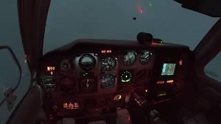 First Instrument approach in IMC at night to minimums