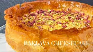 Baklava Cheesecake Recipe  How To Make Baklava Cheesecake  Delicious Ramadan Recipe  Must Try