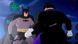 Batman Caped Crusader 1x01 In Treacherous Review HD Bruce Wayne At Penguins Party Batmobile