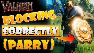 How to Block CORRECTLY in Valheim  Parry Quick Guide