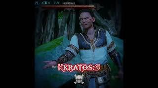 Kratos Hits Heimdall 4K┃God of War Ragnarok #shorts