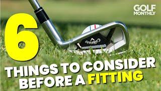 6 THINGS TO CONSIDER BEFORE A CUSTOM FITTING
