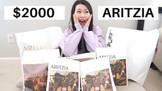 MASSIVE ARITZIA TRY-ON HAUL Loungewear & Basics 2021 