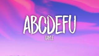 GAYLE - abcdefu Lyrics