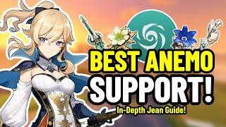 Jean is the best Anemo Support    Jean build guide - Talents Artifacts Weapons and Teams