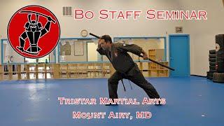 Bo Staff Seminar of Striking Drill 2