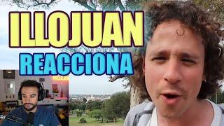 ILLOJUAN reacciona a LUISITO COMUNICA probando comida callejera ARGENTINA