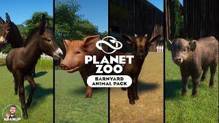 Planet Zoo Barnyard Animal Pack - All Baby Animals Showcase