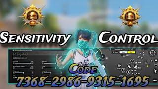 New Update 3.2Best Sensitivity Code + Control Settings Pubg MobileBgmi Sensitivity 2024