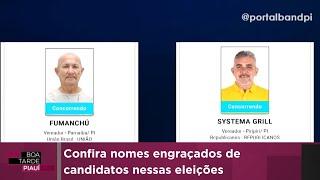 Confira nomes engraçados de candidatos nessas eleições