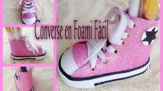 DIY CONVERSE EN FOAMI FACIL