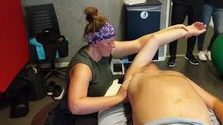Highlights of Genevieve Gibb at the World Massage Championships in Copenhagen