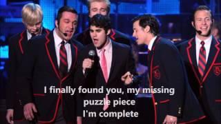 Teenage Dream - glee with lyrics