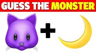 Guess The MONSTER By VOICE & EMOJI  The Smiling Critters & POPPY PLAYTIME CHAPTER 3