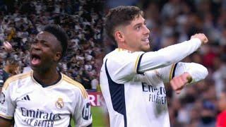 Federico Valverde And Vinicius Junior Amazing Performance against Man city 