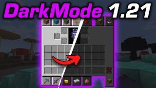 How to Download & Install the Dark Mode Texture Pack for Minecraft 1.21