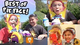 BEST of PIE FACE Challenges PLAYLIST Compilation with HobbyFamilyTV