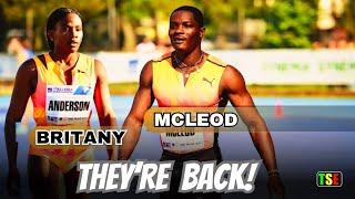 McLeod Breaks Meet Record  Britany Anderson Keeps on Winning  Meeting Citta di Lucca 2024