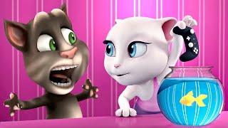 Talking Tom    Talking Tom shorts  LIVE  Super Toons TV Po Polsku