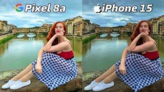Google Pixel 8a vs iPhone 15 Camera Test Comparison