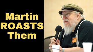 George R.R.  Martin DESTROYS Hollywood Writers For Not RESPECTING Canon