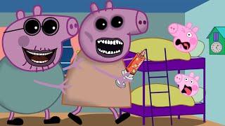Zombie Apocalypse Zombies Appear At The Forest‍️??  Peppa Pig Funny Animation