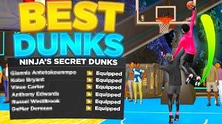 BEST DUNK ANIMATIONS ON NBA 2K24 GET EVERY SINGLE CONTACT DUNK ON ANY DEFENDER BEST SLASHER DUNKS