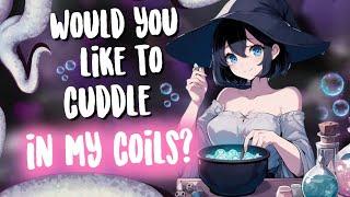 Cuddly Lamia Witch Cures you with a Potion  Binaural ASMR  Tail Coiling  Soft Spoken  Care 